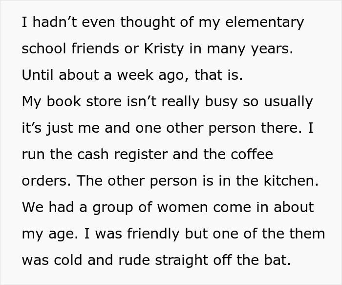 “Bullies Shouldn’t Succeed”: Woman Loses It After Learning Her School Bully Is The Owner Of A Shop “Bullies Shouldn’t Succeed”: Woman Loses It After Learning Her School Bully Is The Owner Of A Shop
