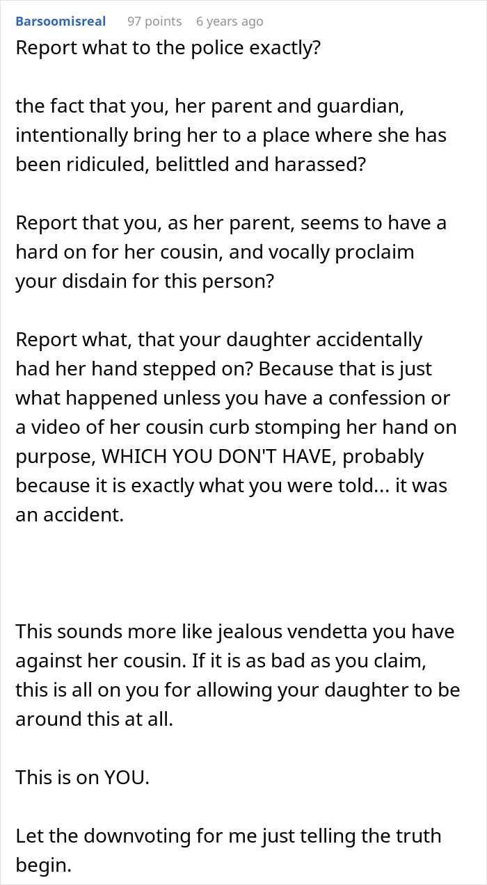 Teen Stomps On Cousin’s Hand With High Heels, Calls It An “Accident,” Aunt Weighs Calling Police