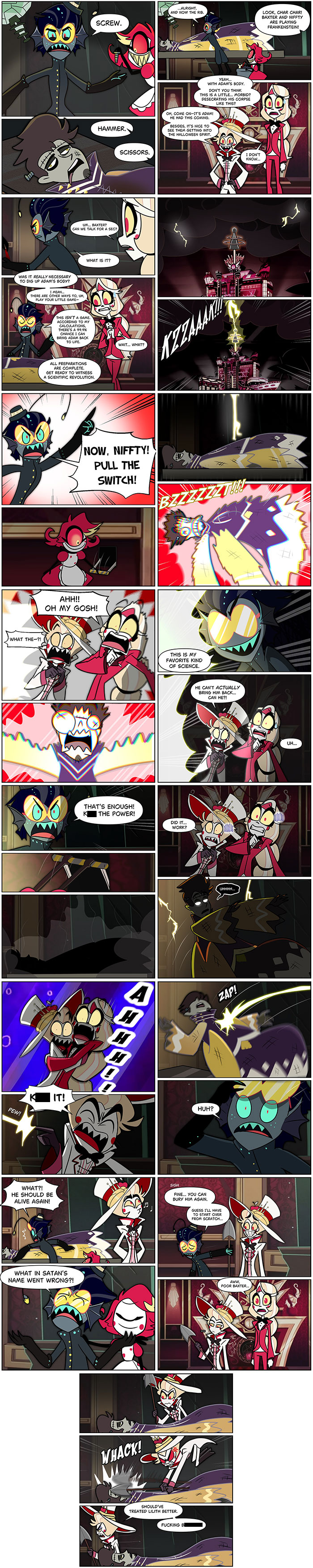 New &ldquo;Hazbin Hotel&rdquo; Fanfics In Comic Form That Take The Characters Even Further
