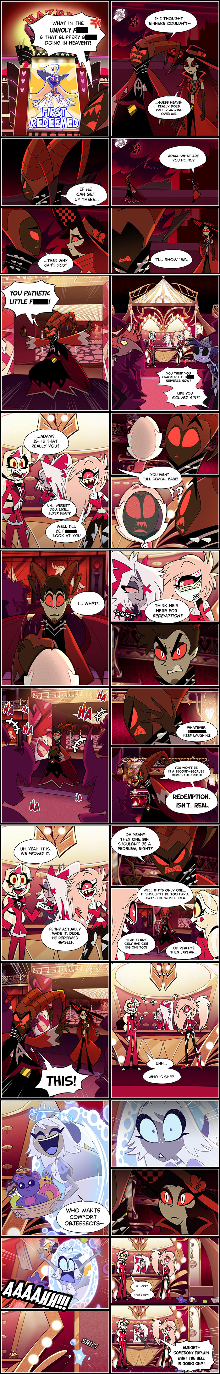 New &ldquo;Hazbin Hotel&rdquo; Fanfics In Comic Form That Take The Characters Even Further