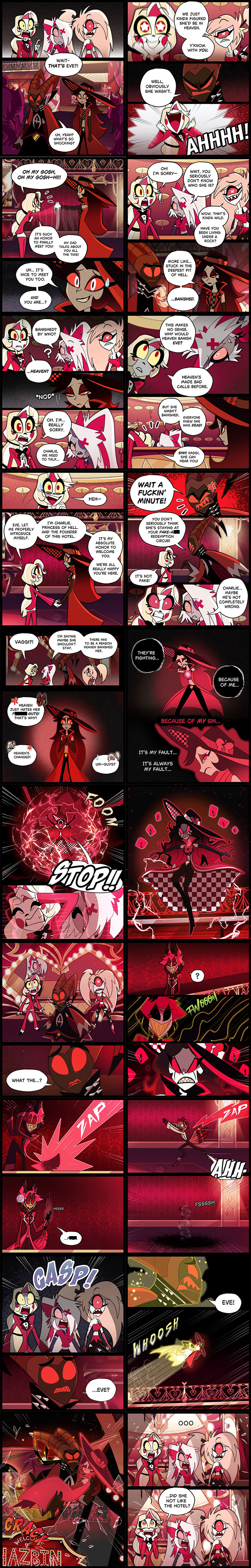 New &ldquo;Hazbin Hotel&rdquo; Fanfics In Comic Form That Take The Characters Even Further