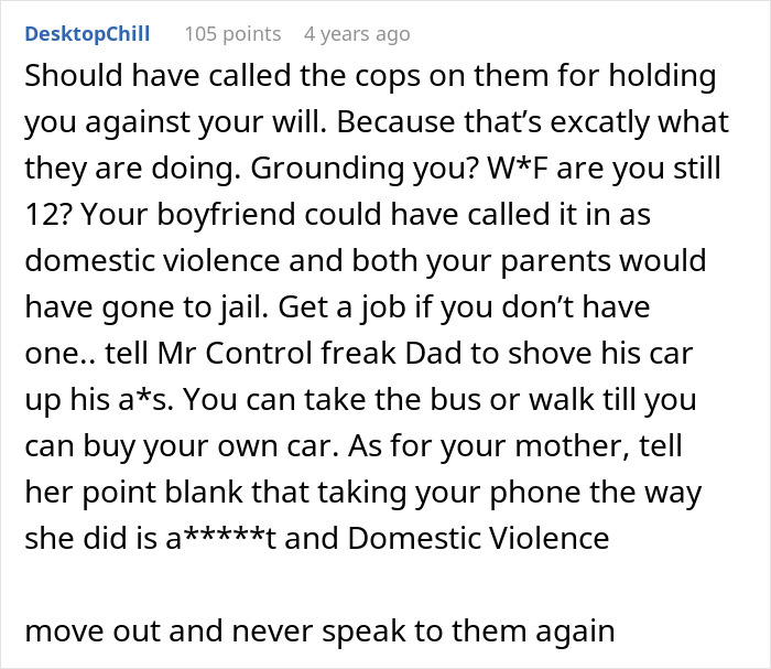 18YO Can&rsquo;t Even Fight With Her BF Without Parents Interfering, They Freak Out When She Resists