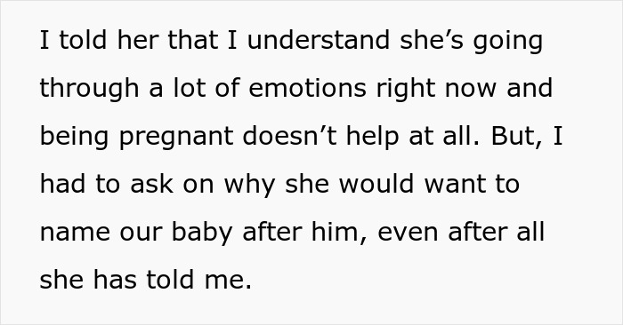 Woman Wants Unborn Son Named After Late Ex Who Mistreated Her, Drama Ensues