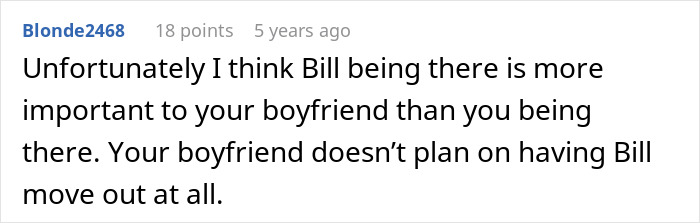 Woman Upset BF’s Friend Won’t Move Out After Finding A Job, Learns The Truth About Their Relationship Woman Upset BF’s Friend Won’t Move Out After Finding A Job, Learns The Truth About Their Relationship