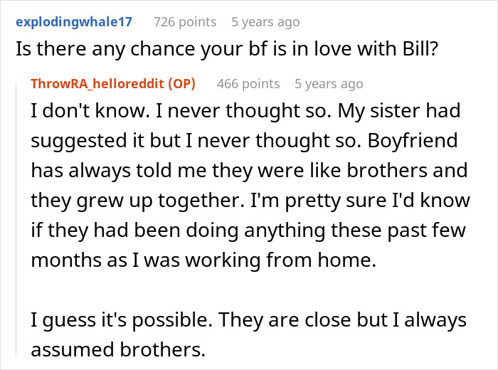 Woman Upset BF’s Friend Won’t Move Out After Finding A Job, Learns The Truth About Their Relationship Woman Upset BF’s Friend Won’t Move Out After Finding A Job, Learns The Truth About Their Relationship