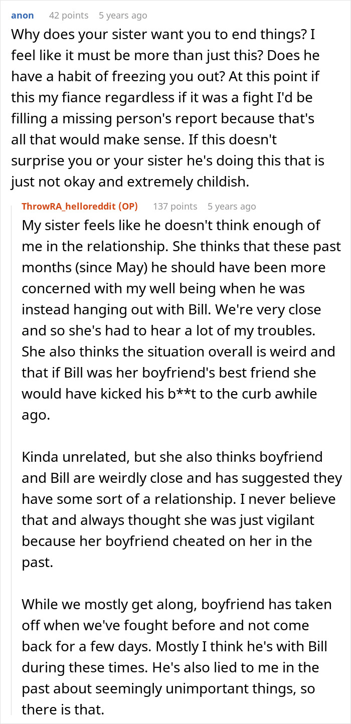 Woman Upset BF’s Friend Won’t Move Out After Finding A Job, Learns The Truth About Their Relationship Woman Upset BF’s Friend Won’t Move Out After Finding A Job, Learns The Truth About Their Relationship