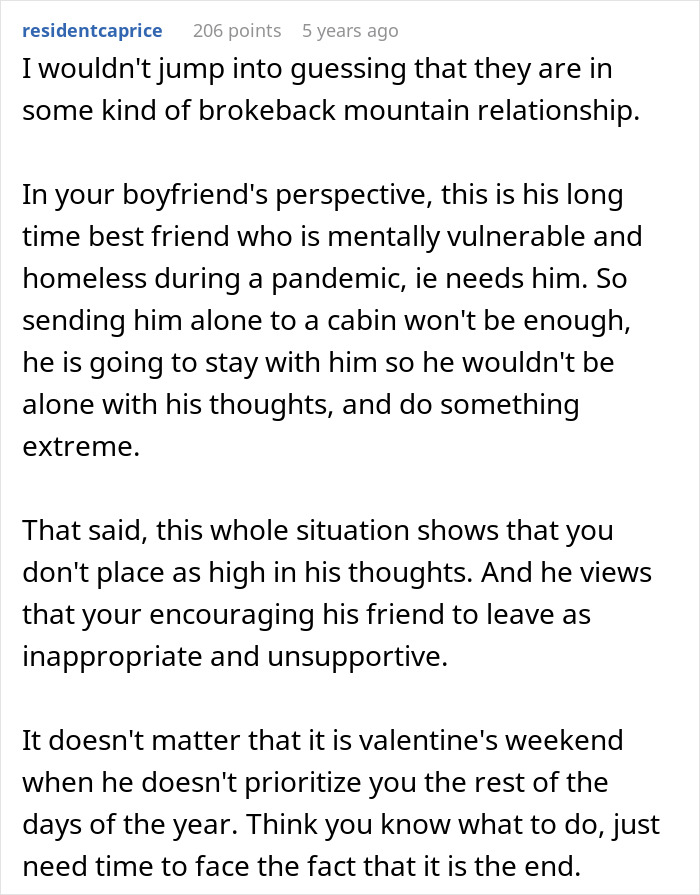 Woman Upset BF’s Friend Won’t Move Out After Finding A Job, Learns The Truth About Their Relationship Woman Upset BF’s Friend Won’t Move Out After Finding A Job, Learns The Truth About Their Relationship