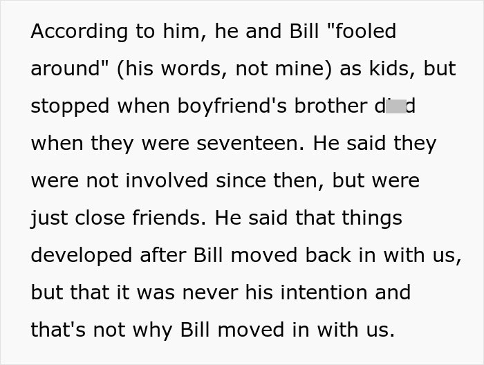 Woman Upset BF’s Friend Won’t Move Out After Finding A Job, Learns The Truth About Their Relationship Woman Upset BF’s Friend Won’t Move Out After Finding A Job, Learns The Truth About Their Relationship