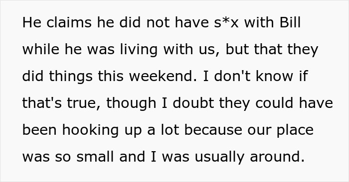 Woman Upset BF’s Friend Won’t Move Out After Finding A Job, Learns The Truth About Their Relationship Woman Upset BF’s Friend Won’t Move Out After Finding A Job, Learns The Truth About Their Relationship