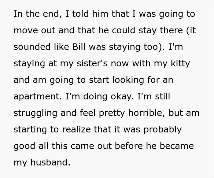 Woman Upset BF’s Friend Won’t Move Out After Finding A Job, Learns The Truth About Their Relationship Woman Upset BF’s Friend Won’t Move Out After Finding A Job, Learns The Truth About Their Relationship