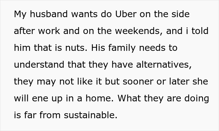 Woman Threatens Divorce If Husband Financially Contributes To His Mother’s Care: “Told Him That Is Nuts” Woman Threatens Divorce If Husband Financially Contributes To His Mother’s Care: “Told Him That Is Nuts”