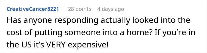 Woman Threatens Divorce If Husband Financially Contributes To His Mother’s Care: “Told Him That Is Nuts” Woman Threatens Divorce If Husband Financially Contributes To His Mother’s Care: “Told Him That Is Nuts”