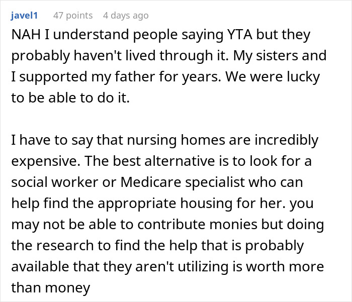 Woman Threatens Divorce If Husband Financially Contributes To His Mother’s Care: “Told Him That Is Nuts” Woman Threatens Divorce If Husband Financially Contributes To His Mother’s Care: “Told Him That Is Nuts”