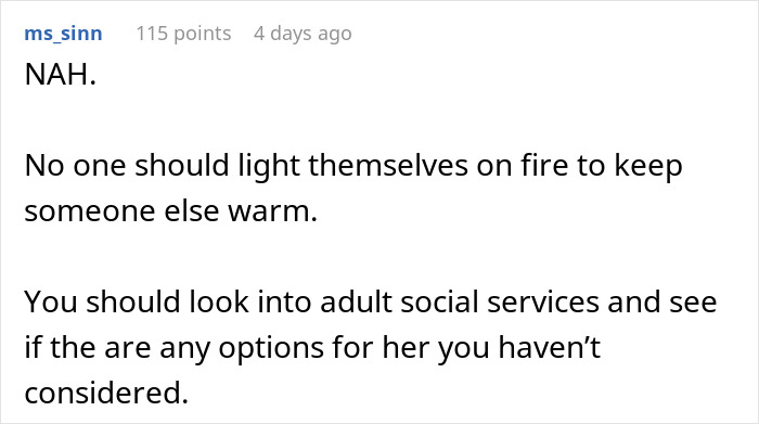 Woman Threatens Divorce If Husband Financially Contributes To His Mother’s Care: “Told Him That Is Nuts” Woman Threatens Divorce If Husband Financially Contributes To His Mother’s Care: “Told Him That Is Nuts”