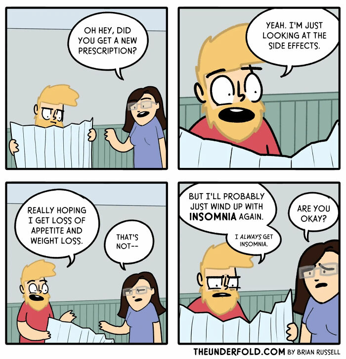 34 &ldquo;The Underfold&rdquo; Comics That Perfectly Capture Everyday Life With A Twist (New Pics)