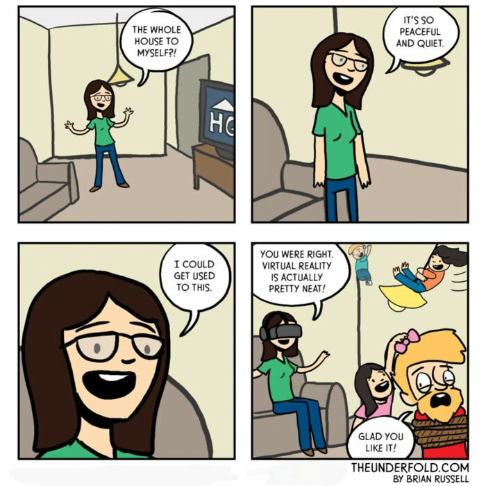 34 &ldquo;The Underfold&rdquo; Comics That Perfectly Capture Everyday Life With A Twist (New Pics)