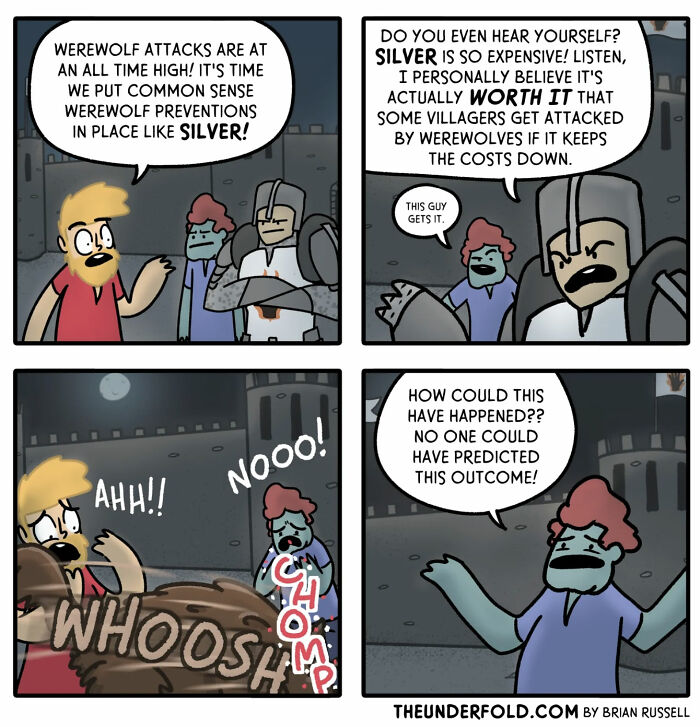 34 &ldquo;The Underfold&rdquo; Comics That Perfectly Capture Everyday Life With A Twist (New Pics)