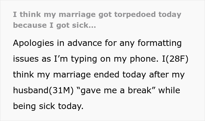 Lady Falls Ill And Confronts Unhelpful Husband, His Response Reveals How Trapped She Really Is