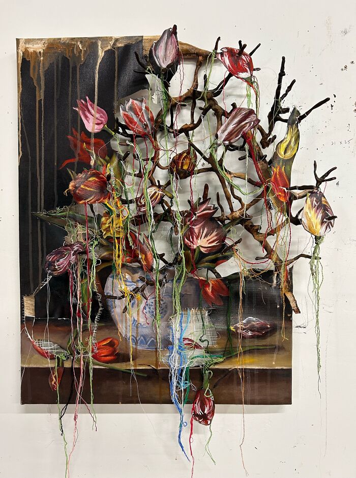 This Artist Turns Beautiful Paintings Into Haunting Ruins Of Memory (30 Pics) This Artist Turns Beautiful Paintings Into Haunting Ruins Of Memory (30 Pics)