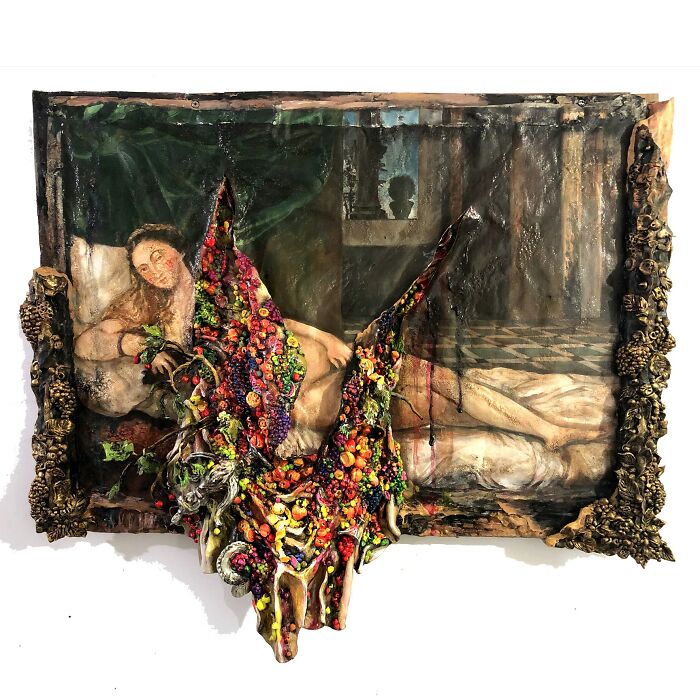 This Artist Turns Beautiful Paintings Into Haunting Ruins Of Memory (30 Pics) This Artist Turns Beautiful Paintings Into Haunting Ruins Of Memory (30 Pics)