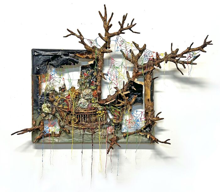 This Artist Turns Beautiful Paintings Into Haunting Ruins Of Memory (30 Pics) This Artist Turns Beautiful Paintings Into Haunting Ruins Of Memory (30 Pics)