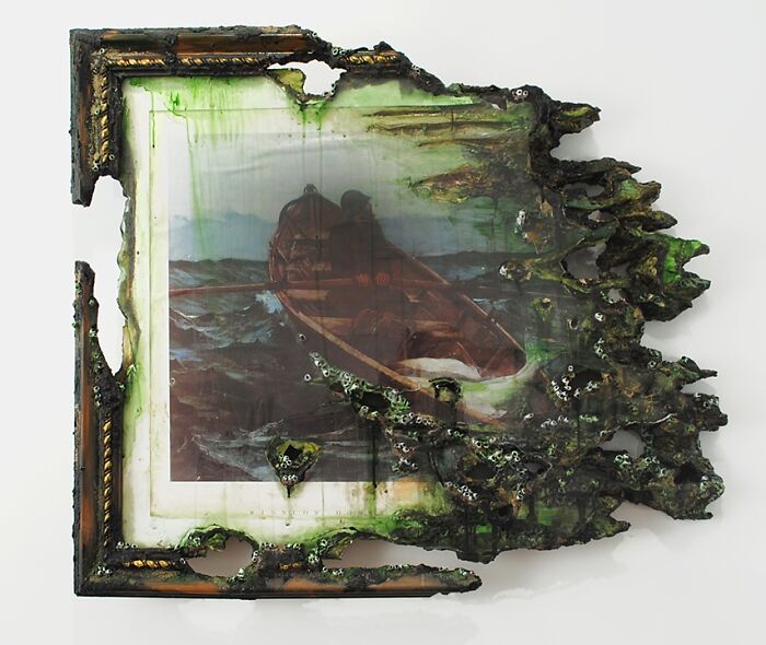 This Artist Turns Beautiful Paintings Into Haunting Ruins Of Memory (30 Pics) This Artist Turns Beautiful Paintings Into Haunting Ruins Of Memory (30 Pics)