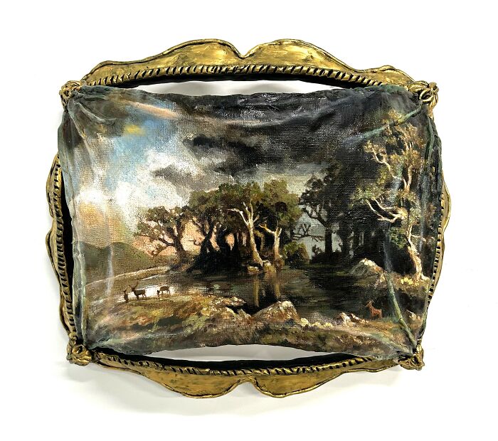 This Artist Turns Beautiful Paintings Into Haunting Ruins Of Memory (30 Pics) This Artist Turns Beautiful Paintings Into Haunting Ruins Of Memory (30 Pics)