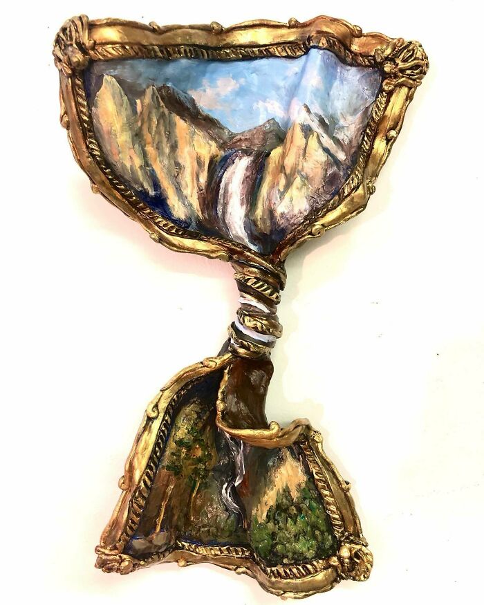 This Artist Turns Beautiful Paintings Into Haunting Ruins Of Memory (30 Pics) This Artist Turns Beautiful Paintings Into Haunting Ruins Of Memory (30 Pics)