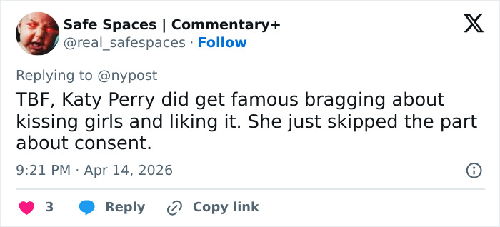 Another Katy Perry Bombshell Allegation Resurfaces After Ruby Rose Claim