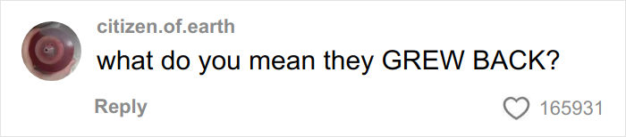 Woman&rsquo;s Breasts Regrow After Undergoing Reduction, Leaving Internet Baffled