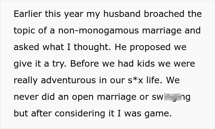 Woman Rediscovers Herself After Husband Proposes Open Marriage, Refuses To Close It Woman Rediscovers Herself After Husband Proposes Open Marriage, Refuses To Close It