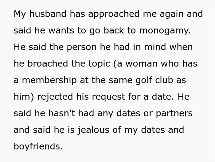 Woman Rediscovers Herself After Husband Proposes Open Marriage, Refuses To Close It Woman Rediscovers Herself After Husband Proposes Open Marriage, Refuses To Close It