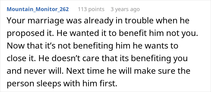 Woman Rediscovers Herself After Husband Proposes Open Marriage, Refuses To Close It Woman Rediscovers Herself After Husband Proposes Open Marriage, Refuses To Close It