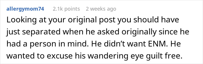 Woman Rediscovers Herself After Husband Proposes Open Marriage, Refuses To Close It Woman Rediscovers Herself After Husband Proposes Open Marriage, Refuses To Close It