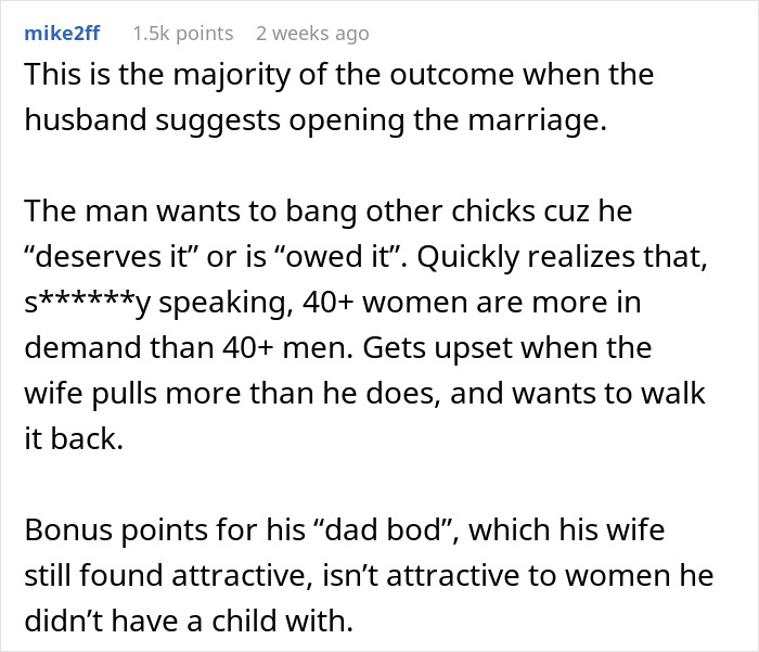 Woman Rediscovers Herself After Husband Proposes Open Marriage, Refuses To Close It Woman Rediscovers Herself After Husband Proposes Open Marriage, Refuses To Close It