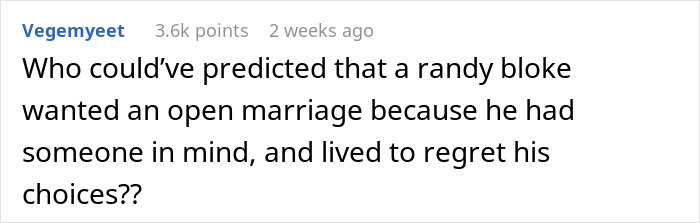 Woman Rediscovers Herself After Husband Proposes Open Marriage, Refuses To Close It Woman Rediscovers Herself After Husband Proposes Open Marriage, Refuses To Close It
