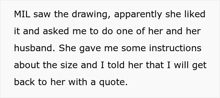 MIL Demands Free Painting From Woman She Constantly Made Fun Of: “It’s Not A Serious Job”