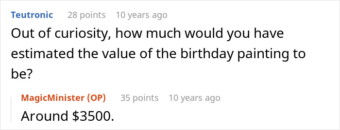 MIL Demands Free Painting From Woman She Constantly Made Fun Of: “It’s Not A Serious Job”