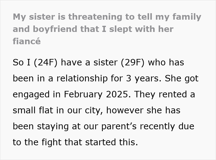 Woman Accused Of Sleeping With Sister&rsquo;s Fianc&eacute; Over A Coincidence, Can&rsquo;t Change Family&rsquo;s Mind
