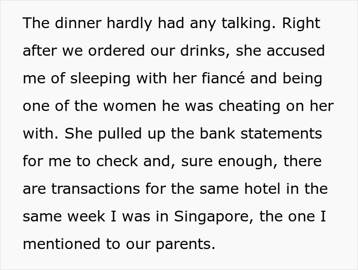 Woman Accused Of Sleeping With Sister&rsquo;s Fianc&eacute; Over A Coincidence, Can&rsquo;t Change Family&rsquo;s Mind