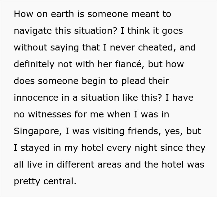 Woman Accused Of Sleeping With Sister&rsquo;s Fianc&eacute; Over A Coincidence, Can&rsquo;t Change Family&rsquo;s Mind