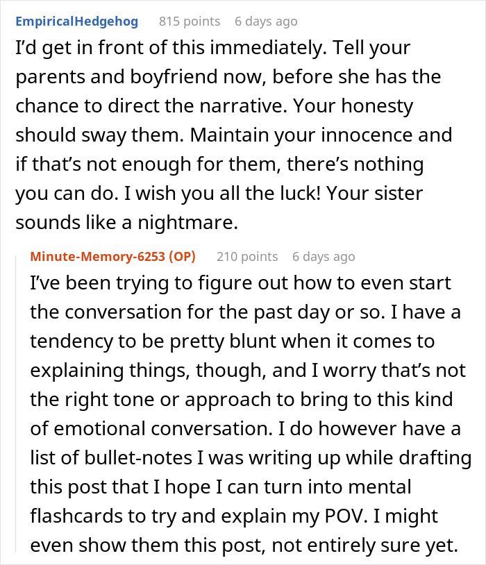 Woman Accused Of Sleeping With Sister&rsquo;s Fianc&eacute; Over A Coincidence, Can&rsquo;t Change Family&rsquo;s Mind