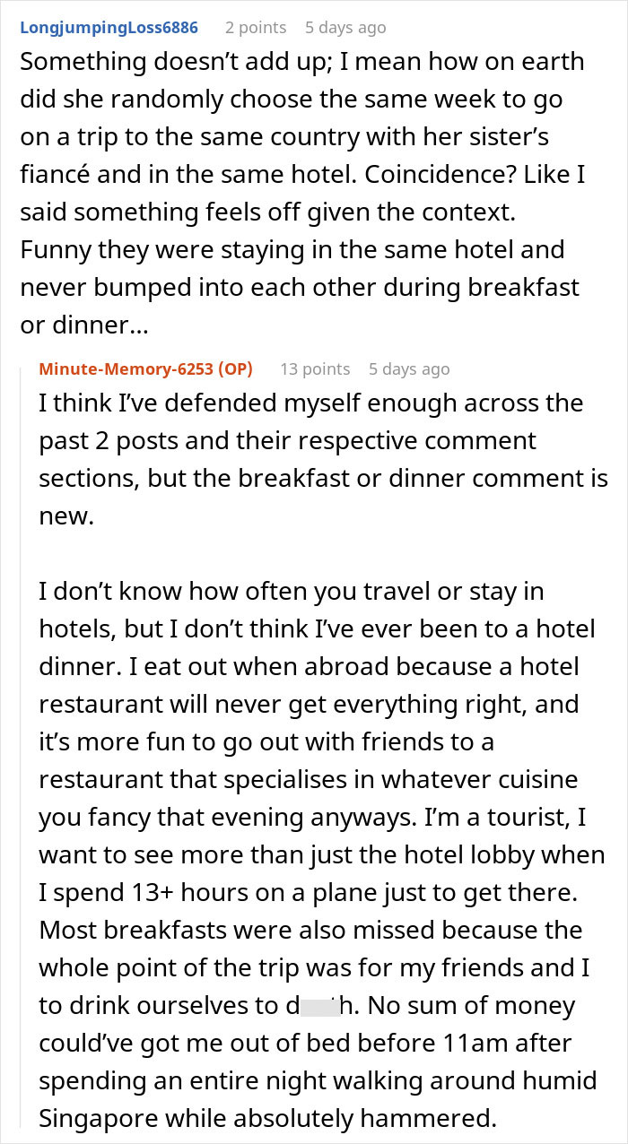 Woman Accused Of Sleeping With Sister&rsquo;s Fianc&eacute; Over A Coincidence, Can&rsquo;t Change Family&rsquo;s Mind