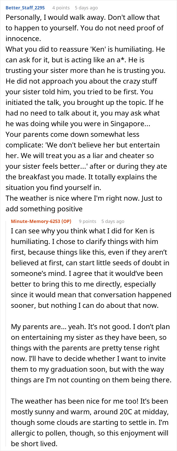 Woman Accused Of Sleeping With Sister&rsquo;s Fianc&eacute; Over A Coincidence, Can&rsquo;t Change Family&rsquo;s Mind