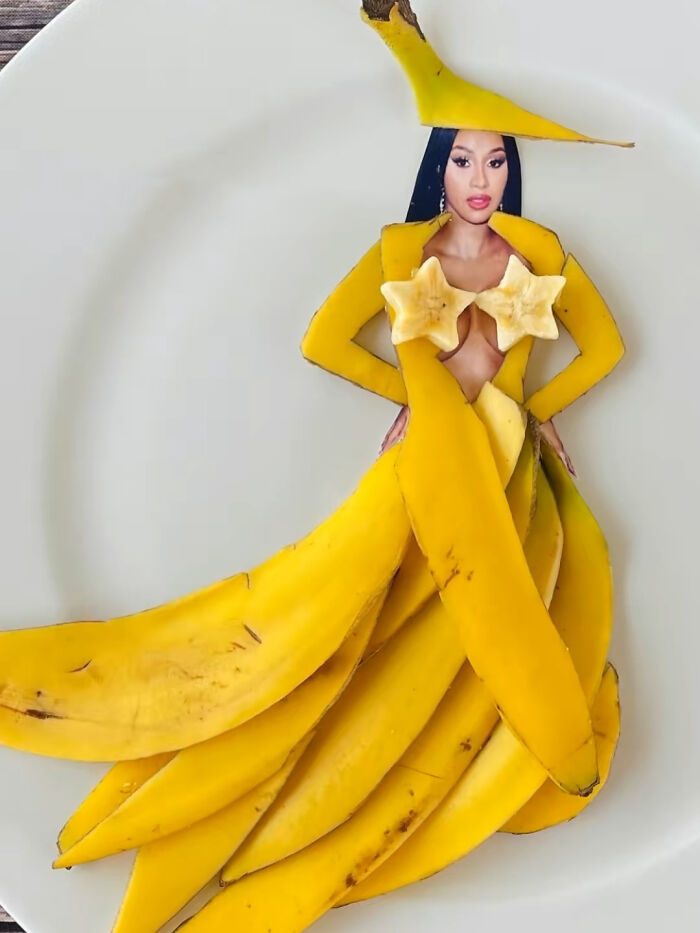 This Artist Turns Celebrities Into Funny Food Portraits, And Here Are The Best 30 Examples