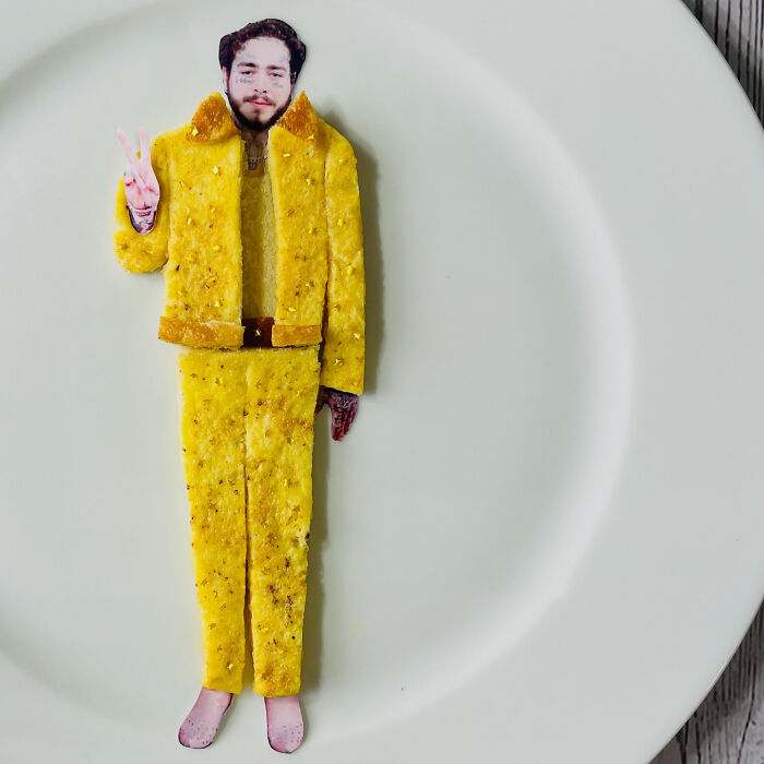 This Artist Turns Celebrities Into Funny Food Portraits, And Here Are The Best 30 Examples