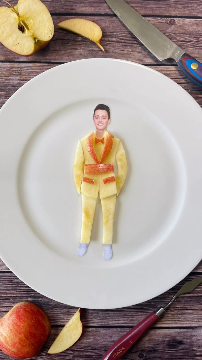 This Artist Turns Celebrities Into Funny Food Portraits, And Here Are The Best 30 Examples