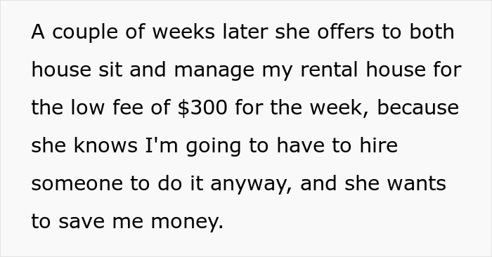 Entitled Sister Doesn&rsquo;t Get A Free Airbnb Stay During Peak Season, Then Demands $300 To &ldquo;House Sit&rdquo;