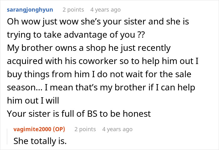 Entitled Sister Doesn&rsquo;t Get A Free Airbnb Stay During Peak Season, Then Demands $300 To &ldquo;House Sit&rdquo;