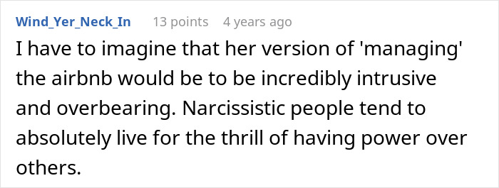 Entitled Sister Doesn&rsquo;t Get A Free Airbnb Stay During Peak Season, Then Demands $300 To &ldquo;House Sit&rdquo;